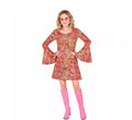 Disfraz de Hippie años 60 Fashion Paisley para mujer