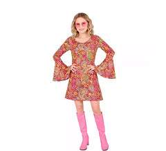 Women's 60s Fashion Paisley Hippie Costume