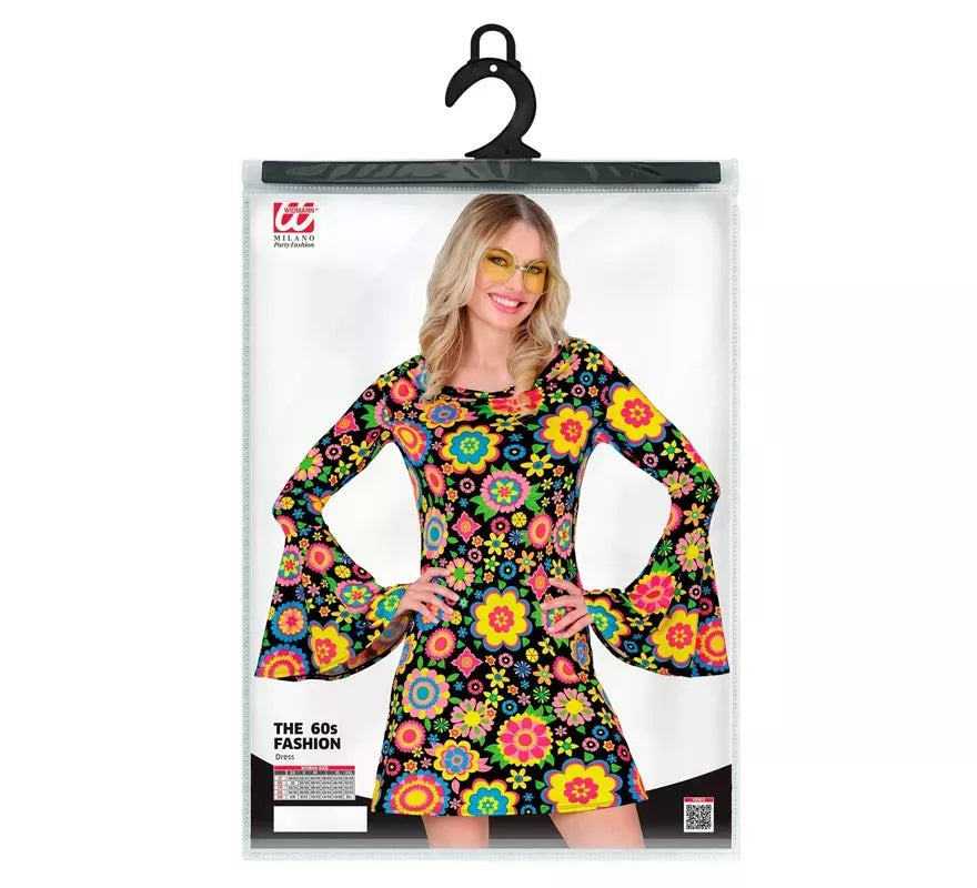 Translation missing: en.Disfraz de Hippie años 60 Flores Fashion para mujer
