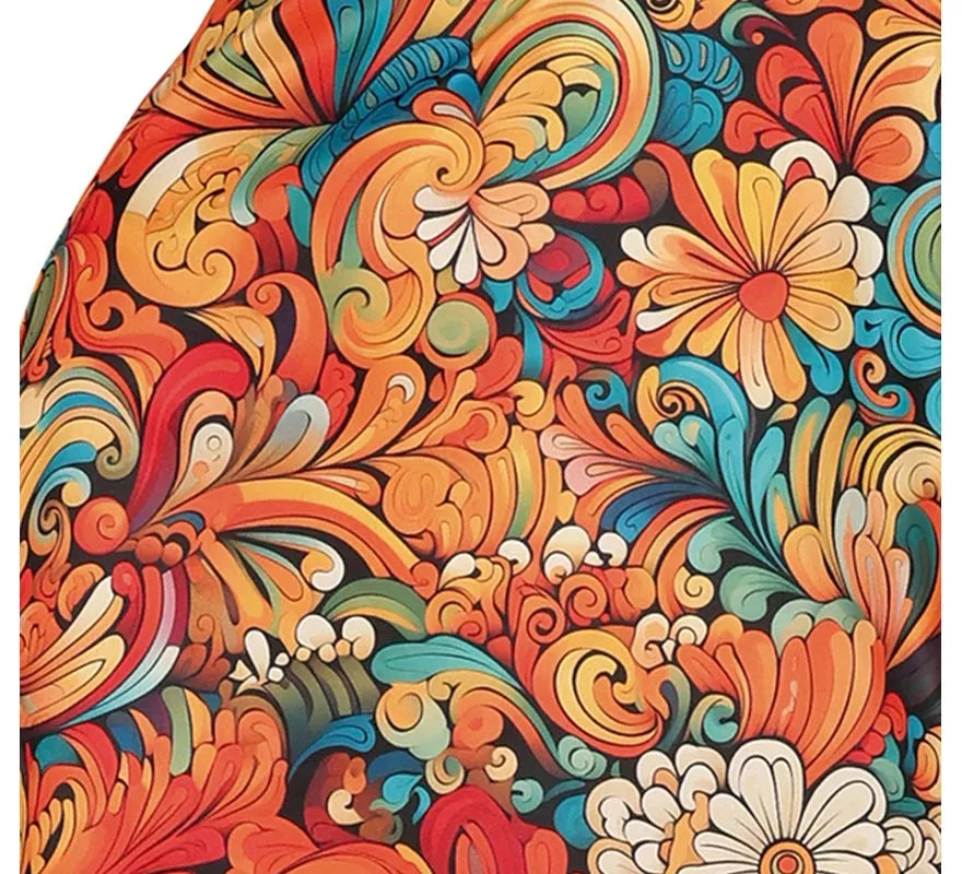 Translation missing: en.Disfraz de Hippie Años 70 floral para mujer
