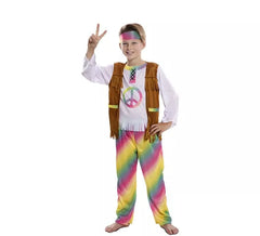 Rainbow Hippie Costume for Child