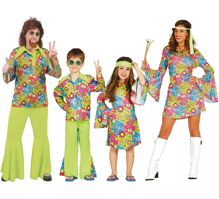 Disfraz de Hippie Boy para Niños