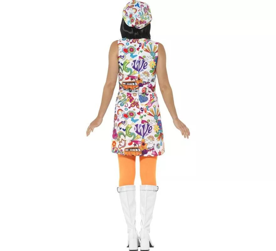 Translation missing: en.Disfraz de Hippie Buena Onda Años 60 para mujer