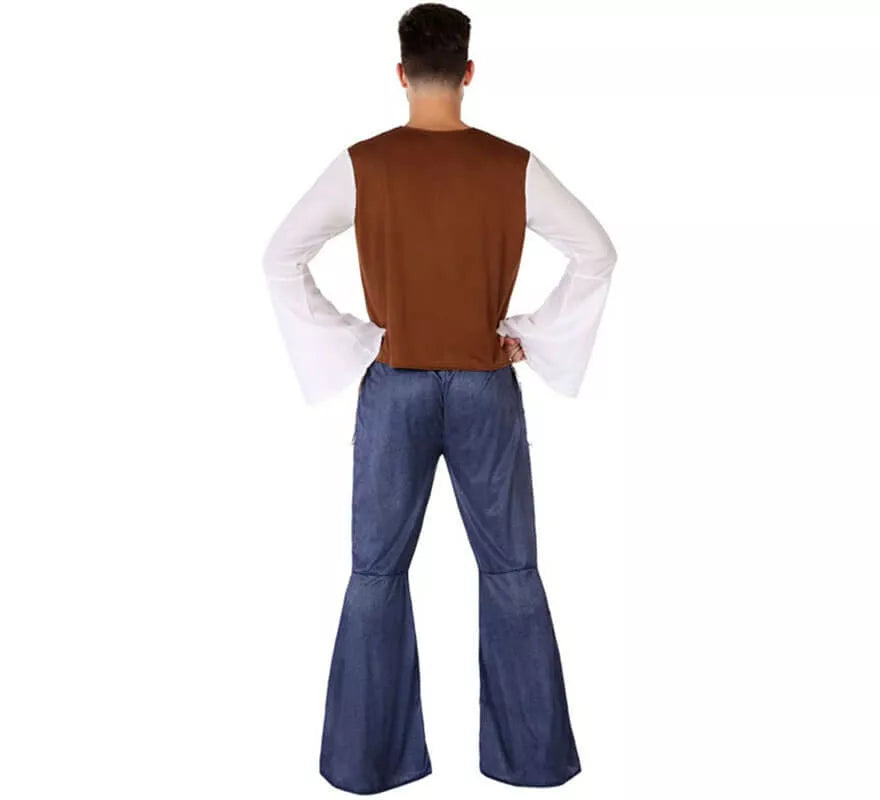 Translation missing: en.Disfraz de Hippie con Chaleco para hombre