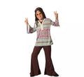 Disfraz de Hippie con Estampado para niño