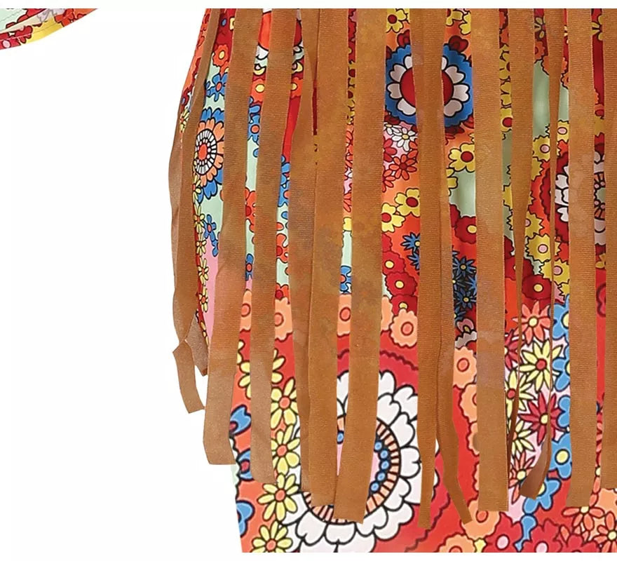 Translation missing: en.Disfraz de Hippie con vestido corto para mujer