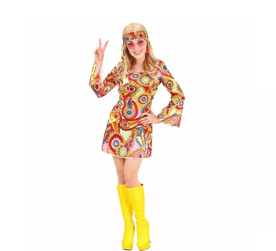 Translation missing: en.Disfraz de Hippie coqueta para mujer