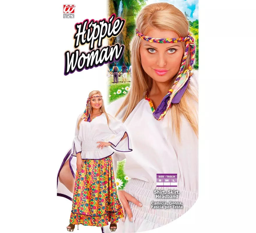 Translation missing: en.Disfraz de Hippie de terciopelo para mujer