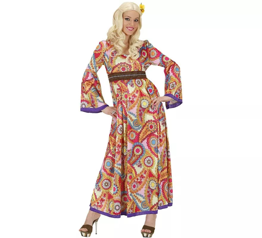 Translation missing: en.Disfraz de Hippie figuras con cinturón para mujer