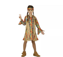Flowery Hippie Costume for Girl