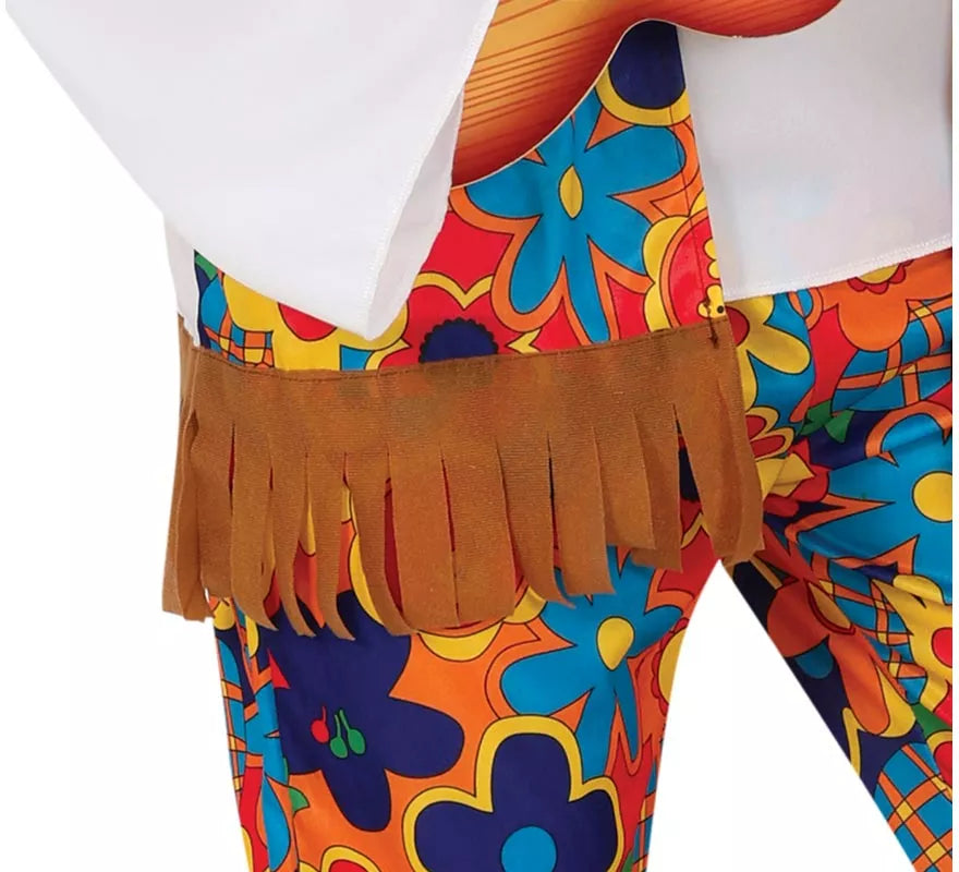 Disfraz de Hippie Flower para hombre