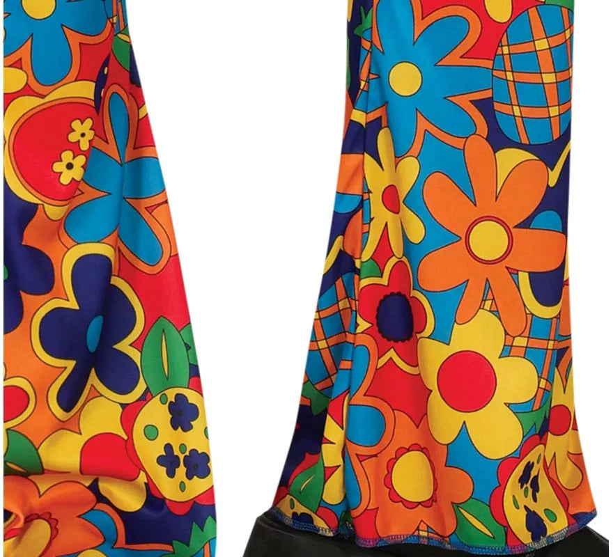 Disfraz de Hippie Flower para hombre