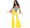 Disfraz de Hippie Guay de los 70 para mujer