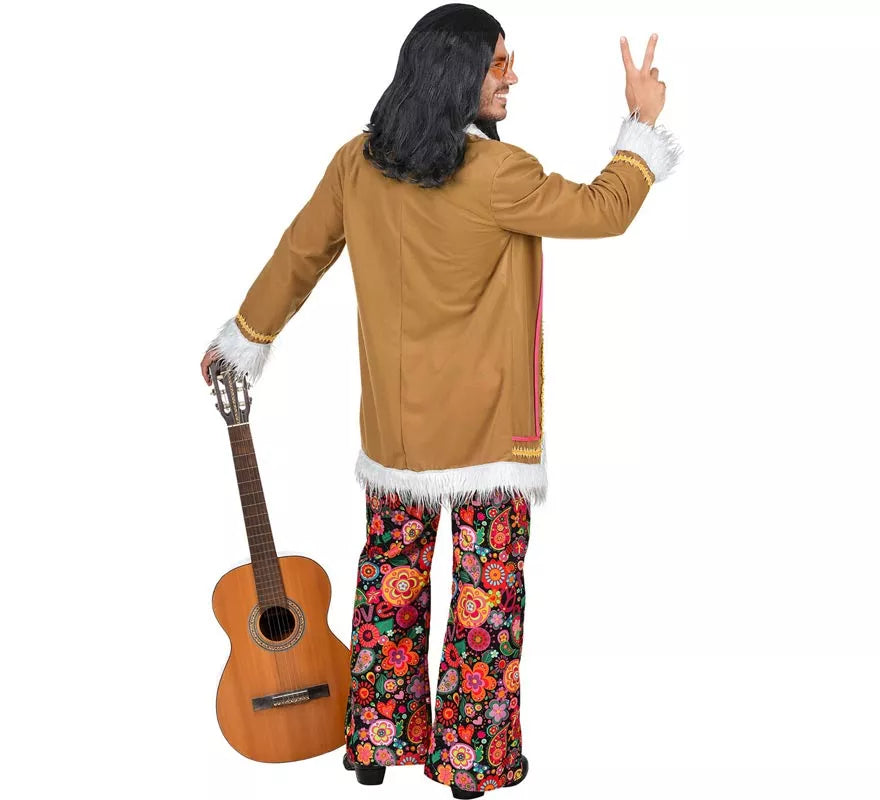 Disfraz de Hippie Invierno para hombre