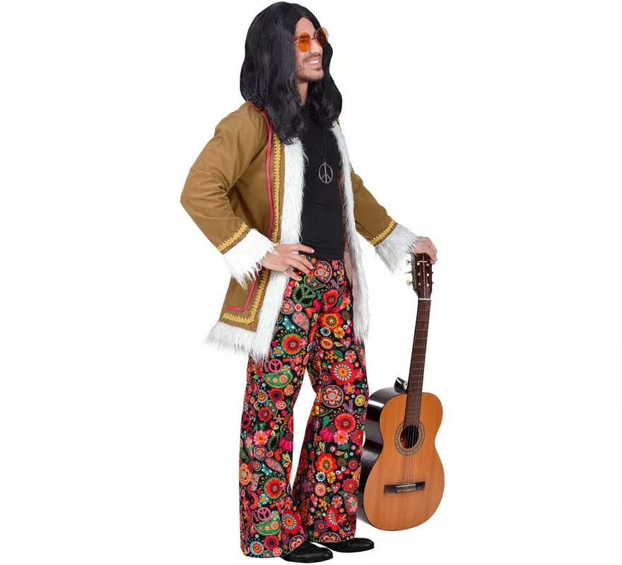 Disfraz de Hippie Invierno para hombre