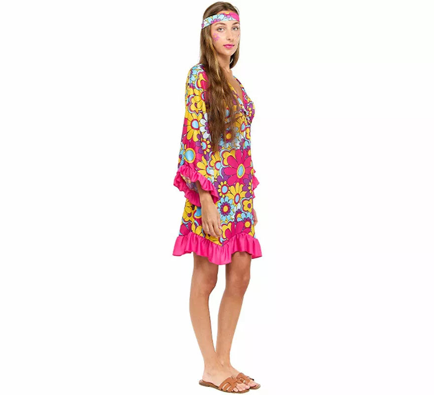 Translation missing: en.Disfraz de Hippie Margaritas para mujer
