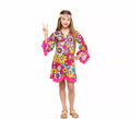 Disfraz de Hippie Margaritas para niña