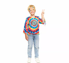 Multicolored Hippie Costume for Boys