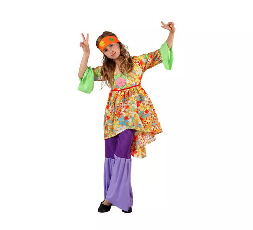 Translation missing: en.Disfraz de Hippie para niñas