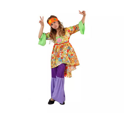 Disfraz de Hippie para niñas