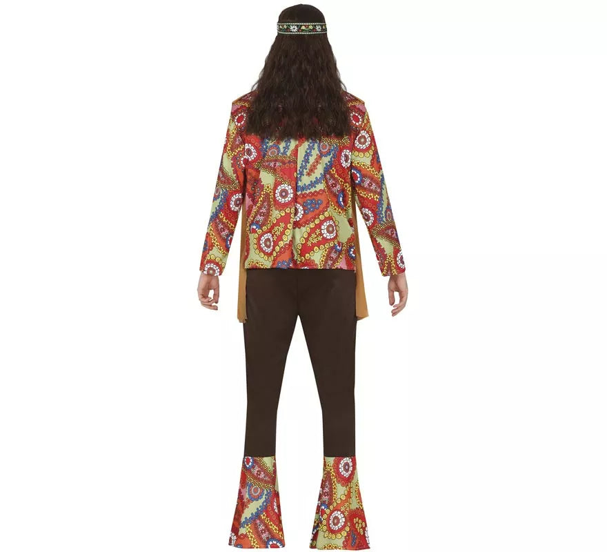 Disfraz de Hippie Paz y Amor para hombre