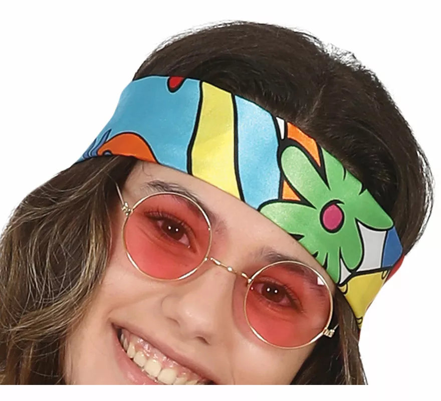 Translation missing: en.Disfraz de Hippie Psicodélica para adolescente