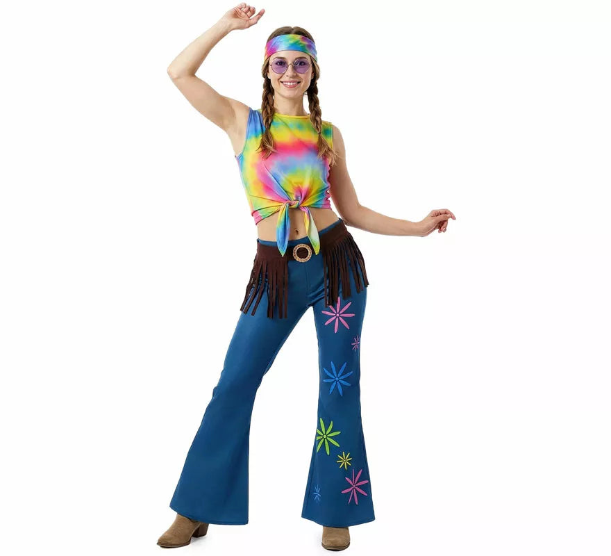 Translation missing: en.Disfraz de Hippie Psicodélica para mujer