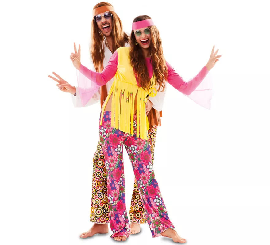 Translation missing: en.Disfraz de Hippie Psicodélico para hombre