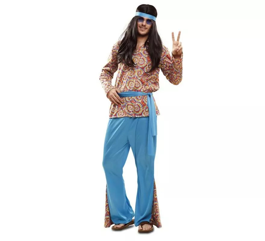 Translation missing: en.Disfraz de Hippie Psicodélico para hombre