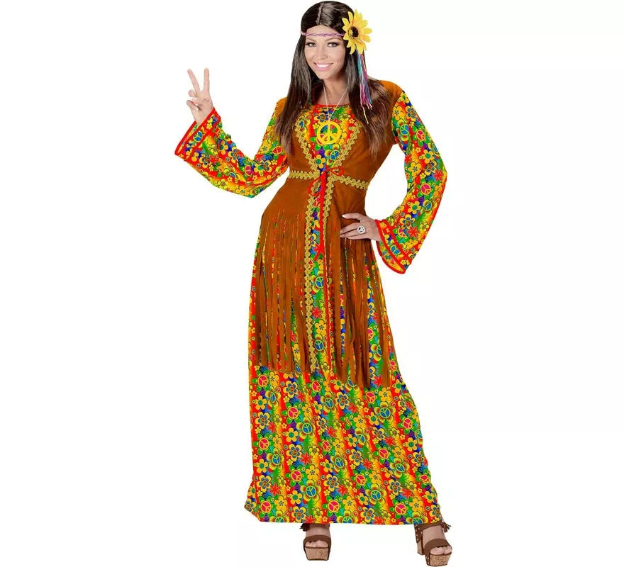 Translation missing: en.Disfraz de Hippie Símbolo de Paz para mujer