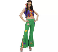 Green Hippie Costume for Women