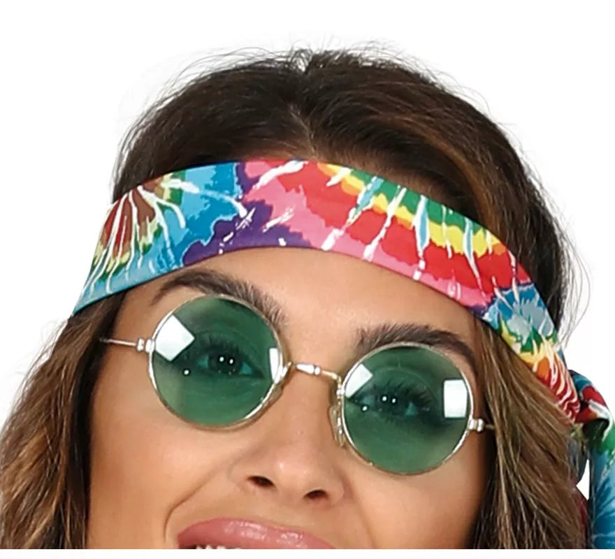 Disfraz de Hippy con Chaleco para mujer