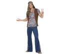 Disfraz de Hippy Multicolor para hombre