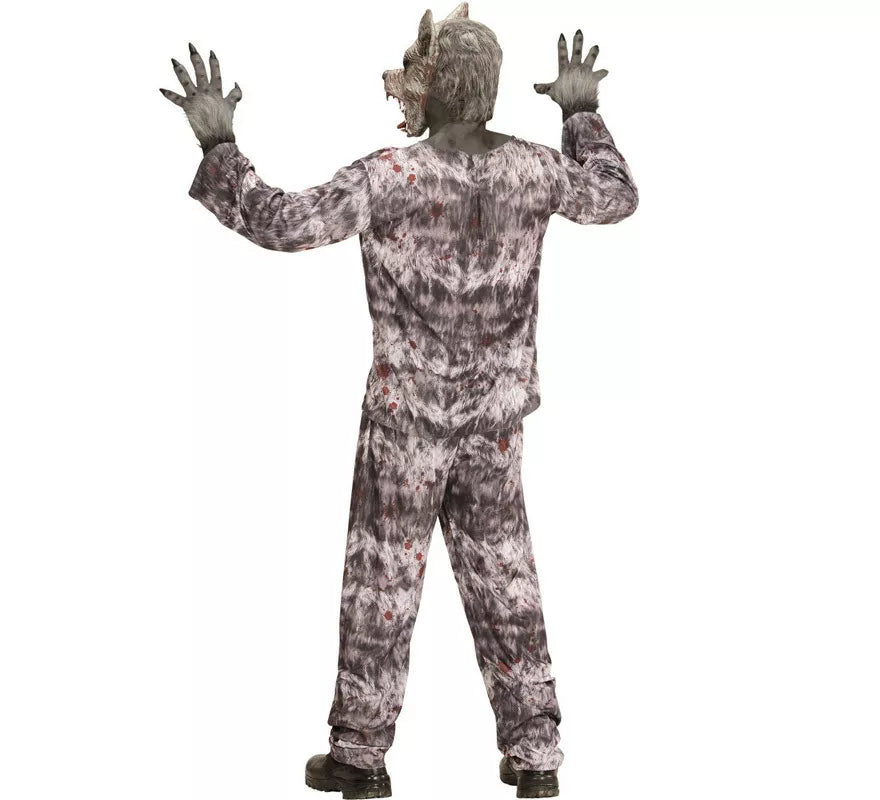 Translation missing: en.Disfraz de Hombre Lobo con máscara para hombre