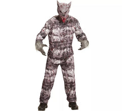 Werewolf costume with mask for men