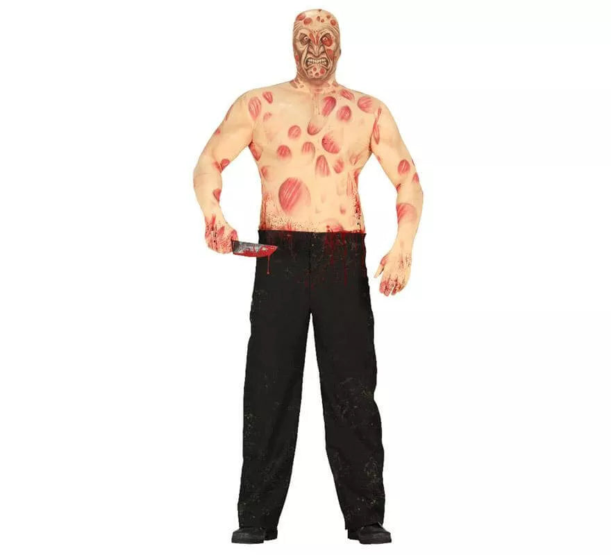 Disfraz de Hombre Quemado de Halloween para hombres
