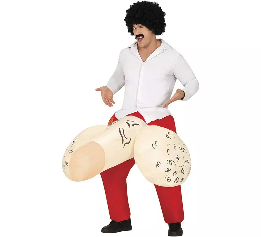 Translation missing: en.Disfraz de Huevón hinchable o inflable para hombre