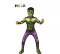 Disfraz de Hulk Clásico para niño