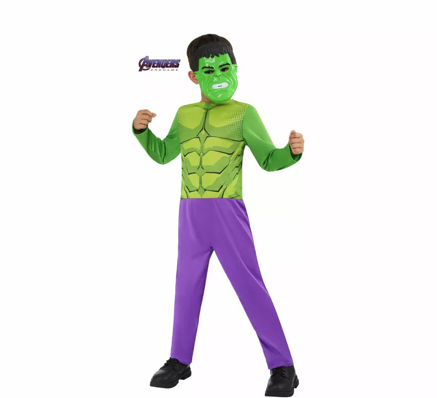 Disfraz de Hulk con Máscara para niño