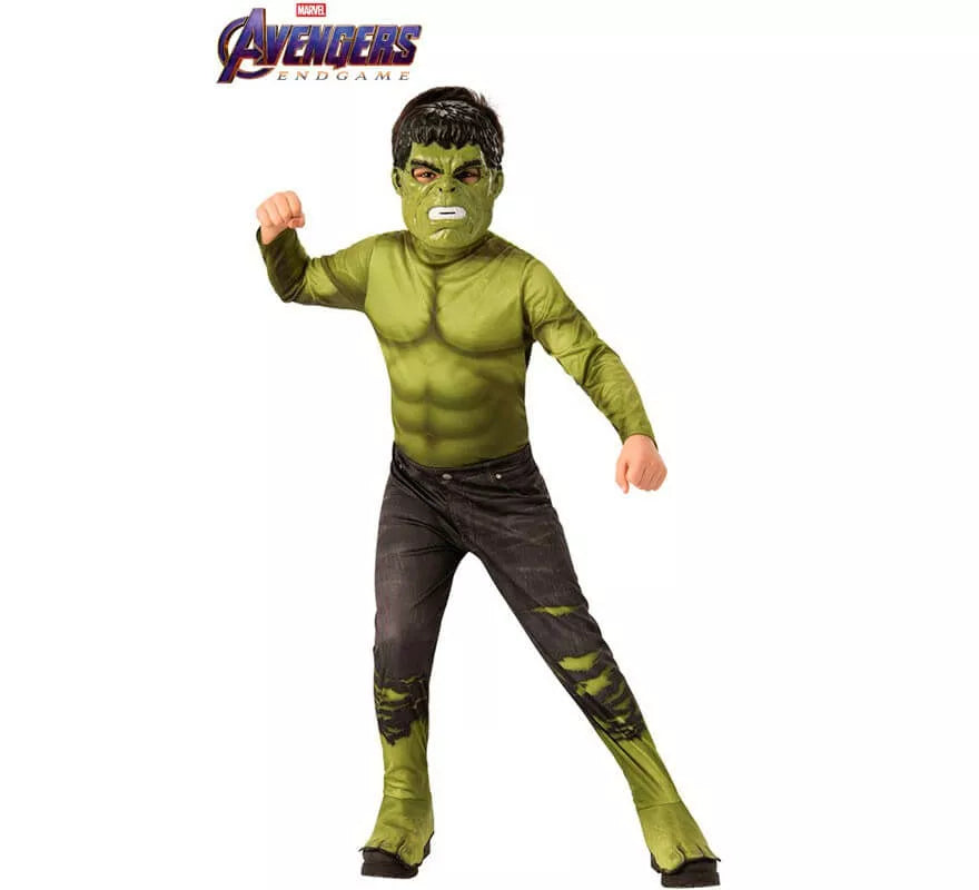 Disfraz de Hulk Endgame Clásico para niño
