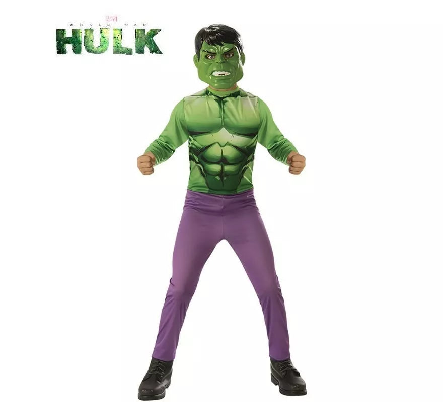 Disfraz de Hulk Opp con máscara para niño