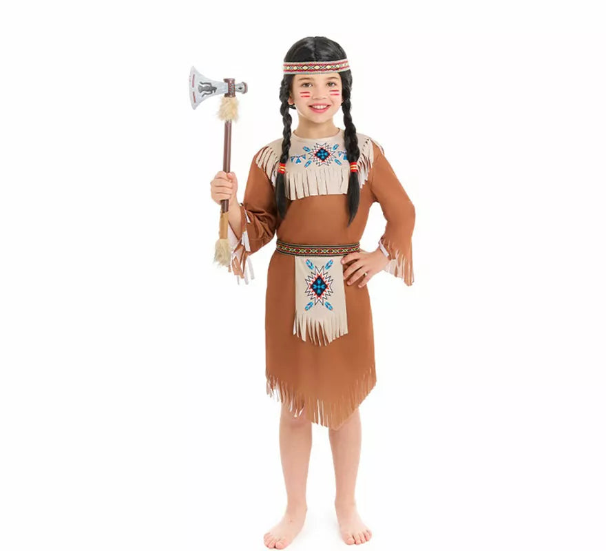 Disfraz de India Apache para niña