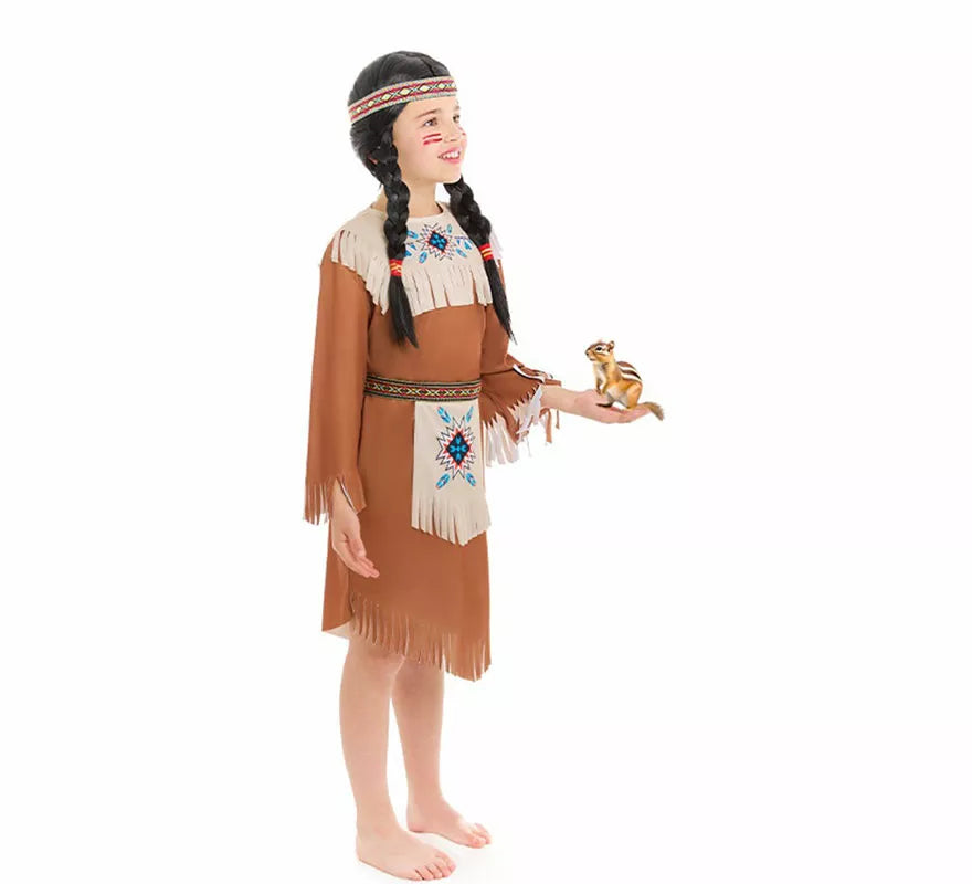 Disfraz de India Apache para niña