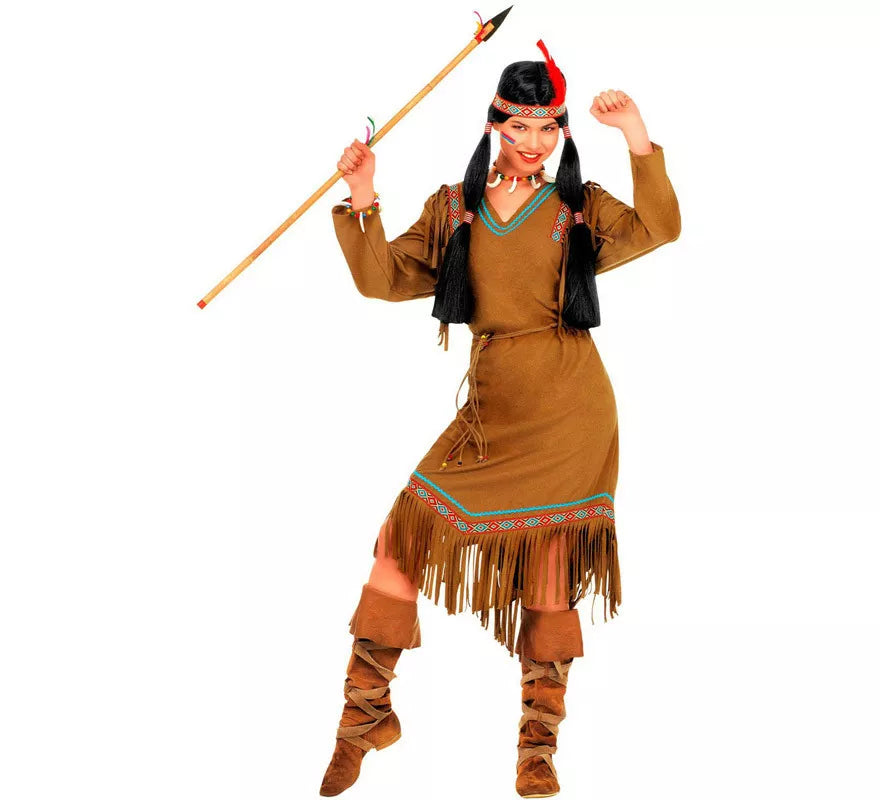 Translation missing: en.Disfraz de India Cheyenne con Vestido para mujer