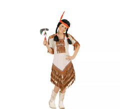Indian costume with Beige Dress for girl