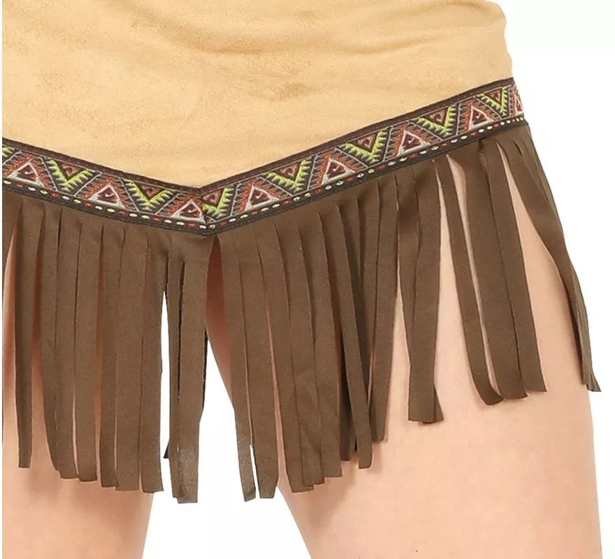 Disfraz de India Miwok para mujer