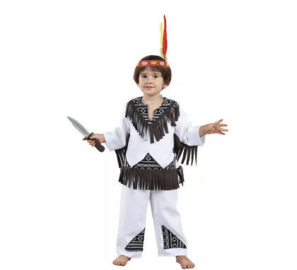 Disfraz de Indio Cherokee para bebé y niño