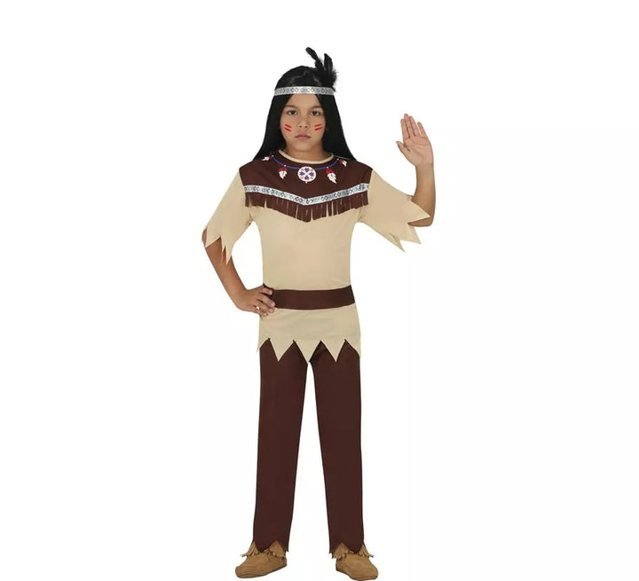 Disfraz de Indio Cherokee para Niños