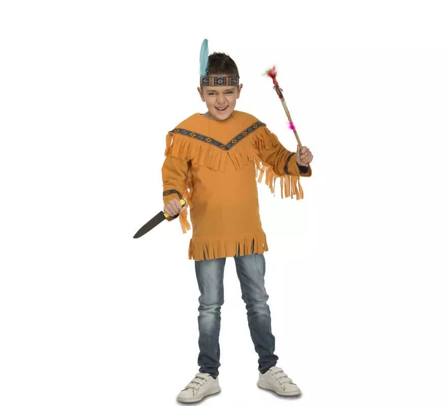 Disfraz de Indio con accesorios para niños