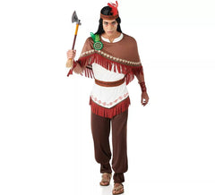 White Cloud Indian costume with fringes for men